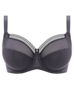 Wacoal Fantasie Fusion Underwired Full Cup Side Support Bra - Slate -BRASTOGO Sales fantasie fusion underwired full cup side support bra slate 7