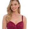 Wacoal Fantasie Illusion Underwired Side Support Bra - Berry -BRASTOGO Sales fantasie illusion underwired side support bra berry 1