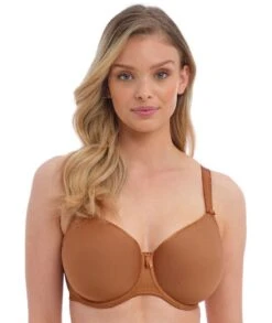 Wacoal Fantasie Rebecca Essentials Moulded Spacer Underwired Bra - Cinnamon