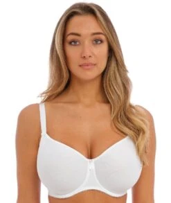 Wacoal Fantasie Rebecca Essentials Moulded Spacer Underwired Bra - White