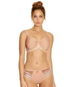Wacoal Fantasie Rebecca Moulded Spacer Underwired Bra - Nude -BRASTOGO Sales fantasie rebecca underwire moulded bra nude 2 1