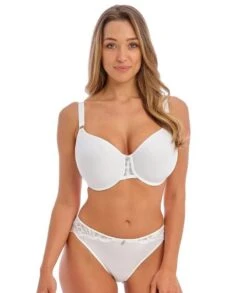 Wacoal Fantasie Reflect Underwired Moulded Spacer Bra - White -BRASTOGO Sales fantasie reflect underwired moulded spacer bra white 2