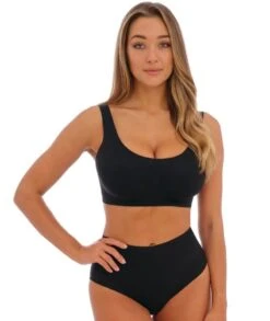Wacoal Fantasie Smoothease Wirefree Bralette - Black 21 Wacoal Fantasie Smoothease Wirefree Bralette - Black -BRASTOGO Sales fantasie smoothease non wired bralette black 2