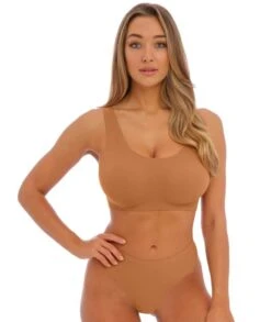 Wacoal Fantasie Smoothease Wirefree Bralette - Cinnamon 13 Wacoal Fantasie Smoothease Wirefree Bralette - Cinnamon -BRASTOGO Sales fantasie smoothease non wired bralette cinnamon 2