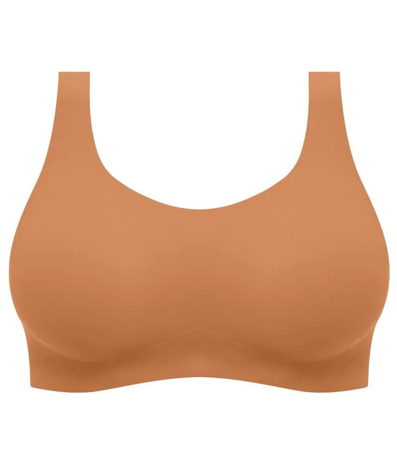 Wacoal Fantasie Smoothease Wirefree Bralette - Cinnamon 9 Wacoal Fantasie Smoothease Wirefree Bralette - Cinnamon - Image 7