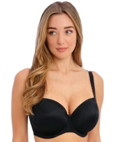Wacoal Fantasie Smoothease Underwire Moulded T-Shirt Bra - Black