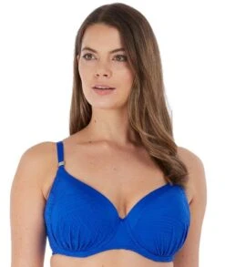 Wacoal Fantasie Swim Ottawa Underwire Moulded Gathered Bikini Top - Pacific