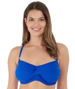 Wacoal Fantasie Swim Ottawa Underwire Twist Bandeau Multiway - Pacific