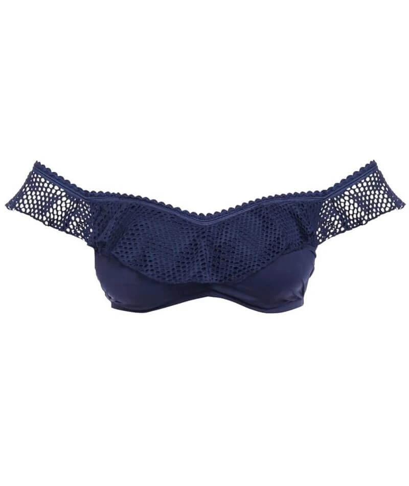 Wacoal Fantasie Swim Marseille Underwire Bardot Bikini Top - Twilight 12 Wacoal Fantasie Swim Marseille Underwire Bardot Bikini Top - Twilight - Image 10