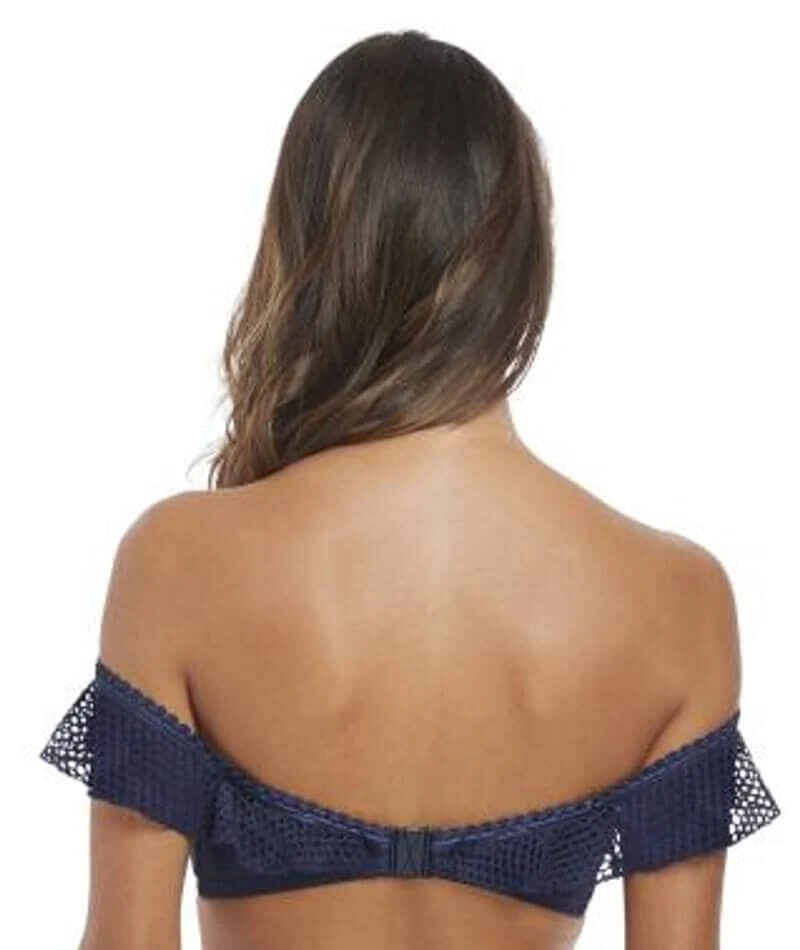 Wacoal Fantasie Swim Marseille Underwire Bardot Bikini Top - Twilight 7 Wacoal Fantasie Swim Marseille Underwire Bardot Bikini Top - Twilight - Image 5