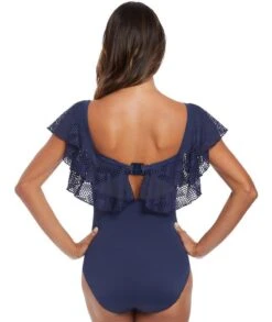 Wacoal Fantasie Swim Marseille Underwire Bardot Full Piece Suit - Twilight -BRASTOGO Sales fantasie swim 6688 marseille underwire bardot full piece suit