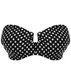 Wacoal Fantasie Swim Santa Monica Underwire Bandeau Multiway Bikini Top - Black/White 18 Wacoal Fantasie Swim Santa Monica Underwire Bandeau Multiway Bikini Top - Black/White -BRASTOGO Sales fantasie swim 6723 santa monica underwire bandeau multiway bikini top 1