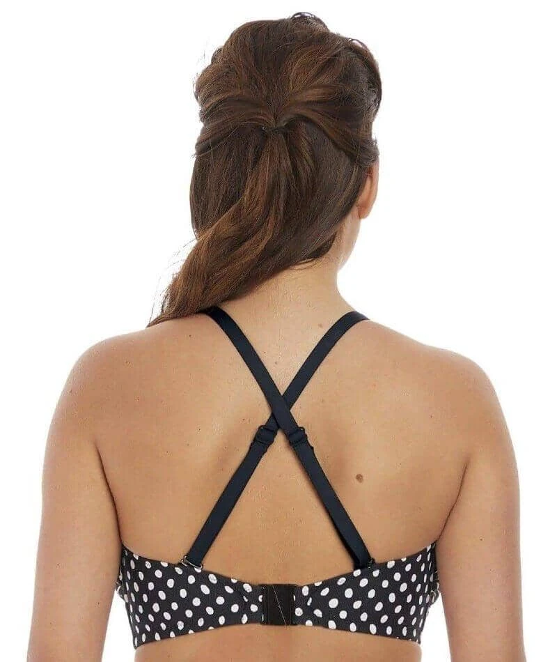 Wacoal Fantasie Swim Santa Monica Underwire Bandeau Multiway Bikini Top - Black/White 5 Wacoal Fantasie Swim Santa Monica Underwire Bandeau Multiway Bikini Top - Black/White - Image 3