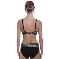 Wacoal Fantasie Swim Santa Monica Classic Fold Brief - Black/White -BRASTOGO Sales fantasie swim 6726 santa monica classic fold brief 2