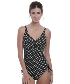 Wacoal Fantasie Swim Santa Monica Underwire V-Neck Swim Suit With Adjustable Leg- Black/White 13 Wacoal Fantasie Swim Santa Monica Underwire V-Neck Swim Suit With Adjustable Leg- Black/White -BRASTOGO Sales fantasie swim 6729 santa monica underwire v neck swim suit with adjustable leg 1