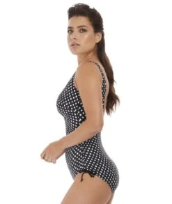 Wacoal Fantasie Swim Santa Monica Underwire V-Neck Swim Suit With Adjustable Leg- Black/White 12 Wacoal Fantasie Swim Santa Monica Underwire V-Neck Swim Suit With Adjustable Leg- Black/White -BRASTOGO Sales fantasie swim 6729 santa monica underwire v neck swim suit with adjustable leg 6