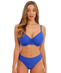 Wacoal Fantasie Swim Beach Waves Underwire Gathered Full Cup Bikini Top - Ultramarine -BRASTOGO Sales fantasie swim beach waves underwire gathered full cup bikini top ultramarine 2