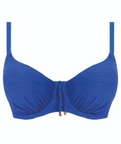 Wacoal Fantasie Swim Beach Waves Underwire Gathered Full Cup Bikini Top - Ultramarine -BRASTOGO Sales fantasie swim beach waves underwire gathered full cup bikini top ultramarine 5