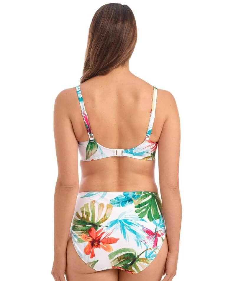 Wacoal Fantasie Swim Kiawah Island Underwired Gathered Full Cup Bikini Top - Aquamarine 6 Wacoal Fantasie Swim Kiawah Island Underwired Gathered Full Cup Bikini Top - Aquamarine - Image 4