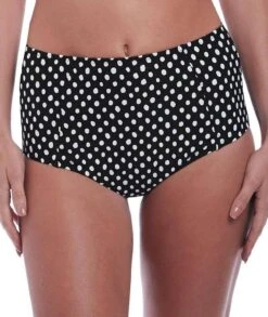 Wacoal Fantasie Swim Santa Monica High Rise Brief - Black/White
