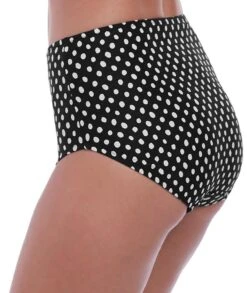 Wacoal Fantasie Swim Santa Monica High Rise Brief - Black/White -BRASTOGO Sales fantasie swim santa monica high rise bikini brief black white 5