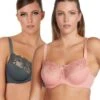 Fayreform Coral Underwire Bra - 2 Pack - Rosette/Urban Chic 1 Fayreform Coral Underwire Bra - 2 Pack - Rosette/Urban Chic -BRASTOGO Sales fayreform coral underwire bra 2 pack rosette urban chic 01