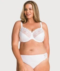 Fayreform Coral Underwire Bra - White -BRASTOGO Sales fayreform coral underwire bra white curvy new 2
