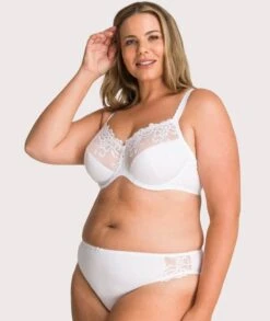 Fayreform Coral Underwire Bra - White -BRASTOGO Sales fayreform coral underwire bra white curvy new 6