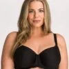 Fayreform Lace Perfect Contour Spacer Bra - Black -BRASTOGO Sales fayreform lace perfect contour bra black curvy 1