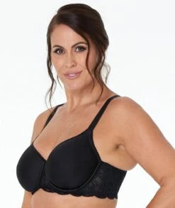 Fayreform Lace Perfect Contour Spacer Bra - Black -BRASTOGO Sales fayreform lace perfect contour bra black1