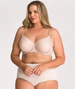 Fayreform Lace Perfect Contour Spacer Bra - Latte -BRASTOGO Sales fayreform lace perfect contour bra latte 2