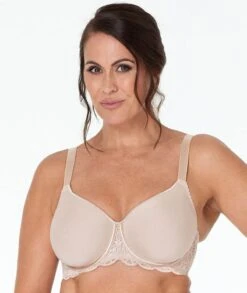 Fayreform Lace Perfect Contour Spacer Bra - Latte -BRASTOGO Sales fayreform lace perfect contour bra latte1