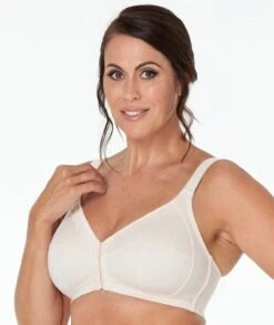 Fayreform Ultimate Comfort Front Closure Soft Cup Wirefree Bra - Pink Champagne -BRASTOGO Sales fayreform ultimate comfort front closure bra pink champagne1