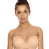 Wacoal Freya Deco Underwired Moulded Strapless Bra - Nude -BRASTOGO Sales freya 4233 deco underwired moulded strapless bra5 f4ac5862 201c 4ed2 80e8 44d21796166d