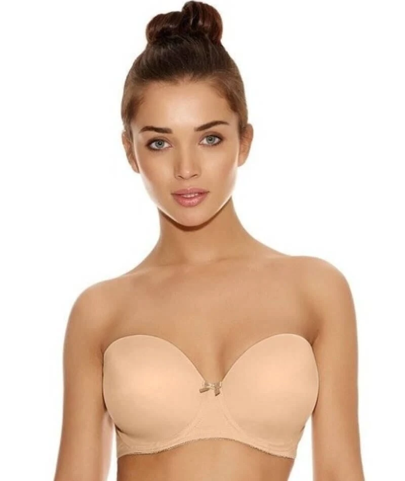 Wacoal Freya Deco Underwired Moulded Strapless Bra - Nude 3 Wacoal Freya Deco Underwired Moulded Strapless Bra - Nude