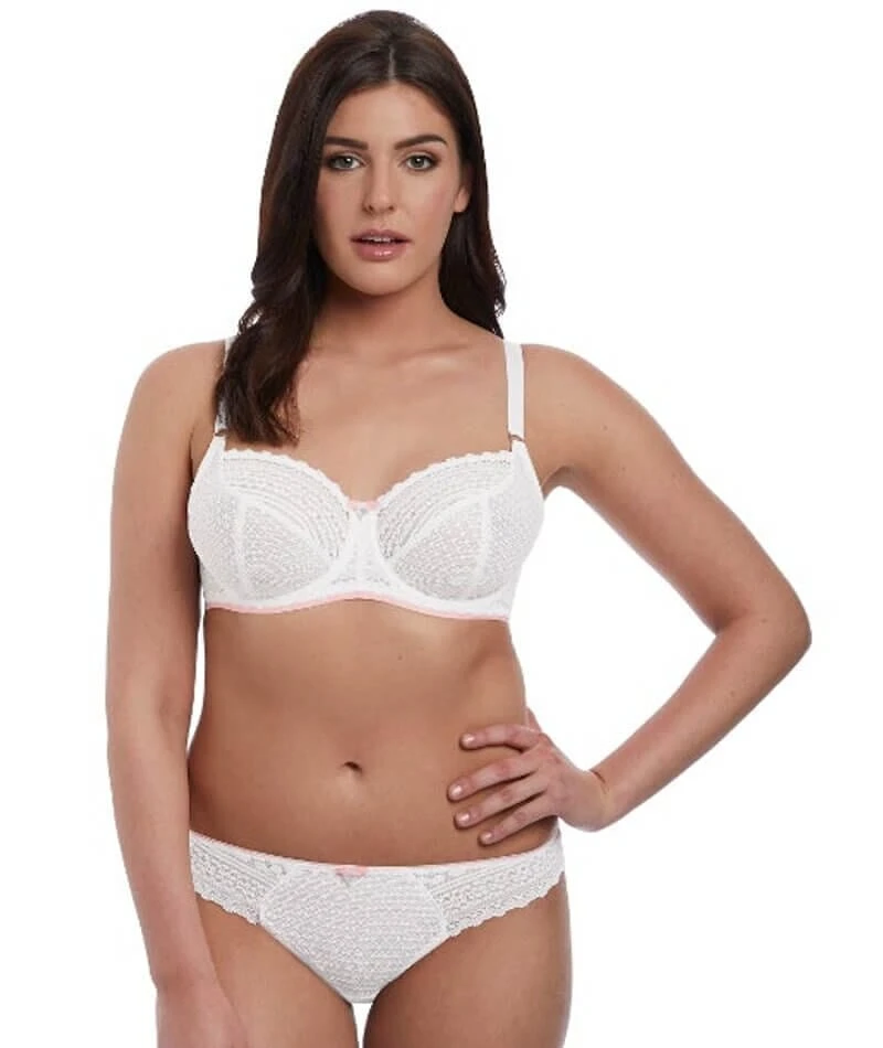 Wacoal Freya Daisy Lace Brief - White 6 Wacoal Freya Daisy Lace Brief - White - Image 4