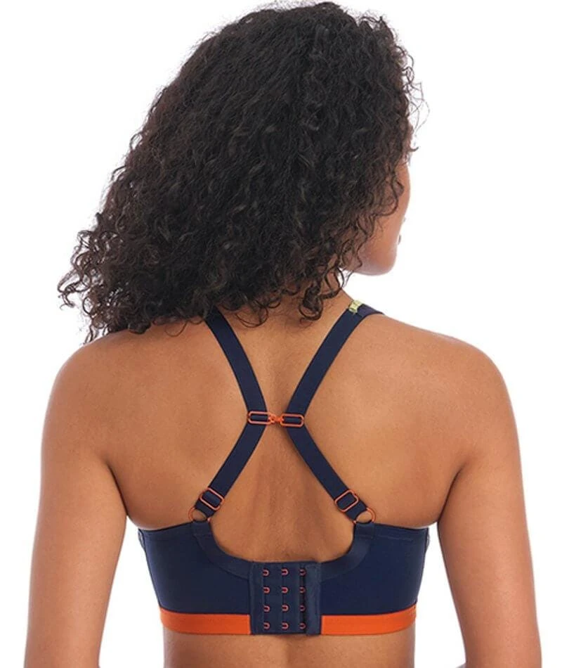 Wacoal Freya Active Dynamic Wirefree Sports Bra - Navy Spice 4 Wacoal Freya Active Dynamic Wirefree Sports Bra - Navy Spice - Image 2