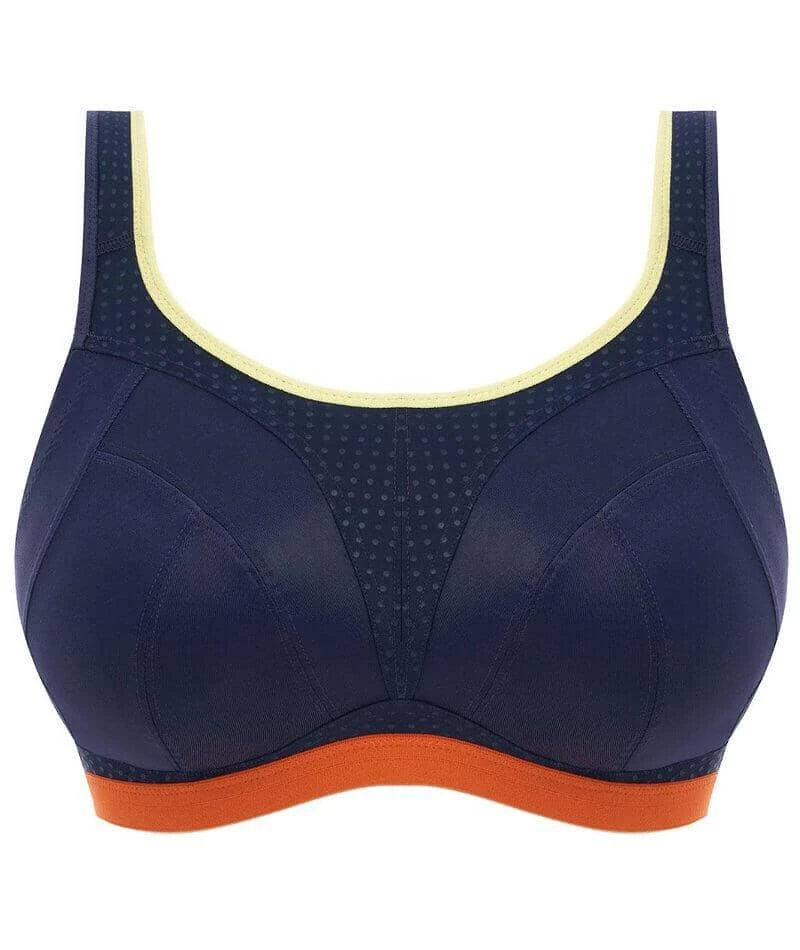 Wacoal Freya Active Dynamic Wirefree Sports Bra - Navy Spice 11 Wacoal Freya Active Dynamic Wirefree Sports Bra - Navy Spice - Image 9
