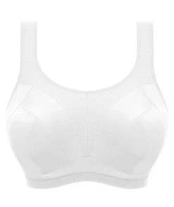 Wacoal Freya Active Dynamic Wirefree Sports Bra- White -BRASTOGO Sales freya active dynamic non wired sports bra white 4