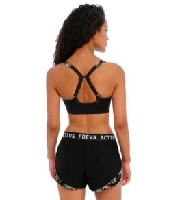 Wacoal Freya Active Sonic Underwired Moulded Sports Bra - Jungle Black -BRASTOGO Sales freya active sonic underwired moulded sports bra jungle black 6