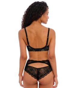 Wacoal Freya Fatale Underwired High Apex Bra - Noir -BRASTOGO Sales freya fatale underwired high apex bra noir 4