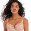 Wacoal Freya Offbeat Underwired Plunge Bra - Natural Beige -BRASTOGO Sales freya offbeat underwired plunge bra natural beige 1