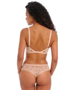 Wacoal Freya Offbeat Underwired Plunge Bra - Natural Beige -BRASTOGO Sales freya offbeat underwired plunge bra natural beige 4