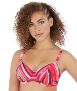 Wacoal Freya Swim Bali Bay Underwired Plunge Bikini Top - Summer Multi
