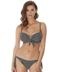 Wacoal Freya Swim Beach Hut Underwire Padded Bandeau Bikini - Black -BRASTOGO Sales freya swim 6791 beach hut underwire padded bandeau bikini4