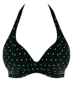 Wacoal Freya Swim Jewel Cove Underwire Banded Halter Bikini Top - Black -BRASTOGO Sales freya swim 7232 jewel cove underwire banded halter bikini top2