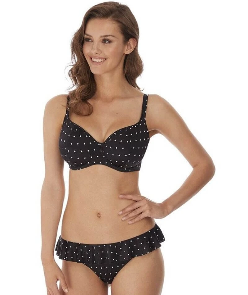 Wacoal Freya Swim Jewel Cove Italini With Frill - Black 6 Wacoal Freya Swim Jewel Cove Italini With Frill - Black - Image 4