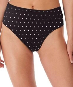 Wacoal Freya Swim Jewel Cove High Waist Brief - Black