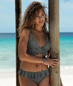 Wacoal Freya Swim Check In Underwired High Apex Bikini Top - Monochrome -BRASTOGO Sales freya swim check in underwired high apex bikini top monochrome7