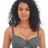 Wacoal Freya Swim Check In Underwired Sweetheart Bikini Top - Monochrome -BRASTOGO Sales freya swim check in underwired sweetheart bikini top monochrome1